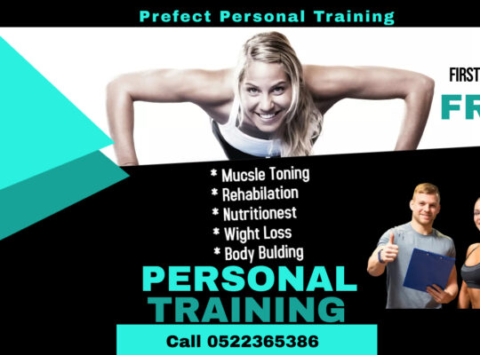 Fitness personal trainer @ your place .call 0522365386