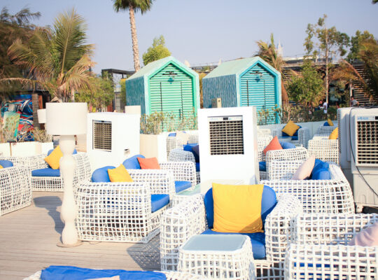 Evaporative air coolers