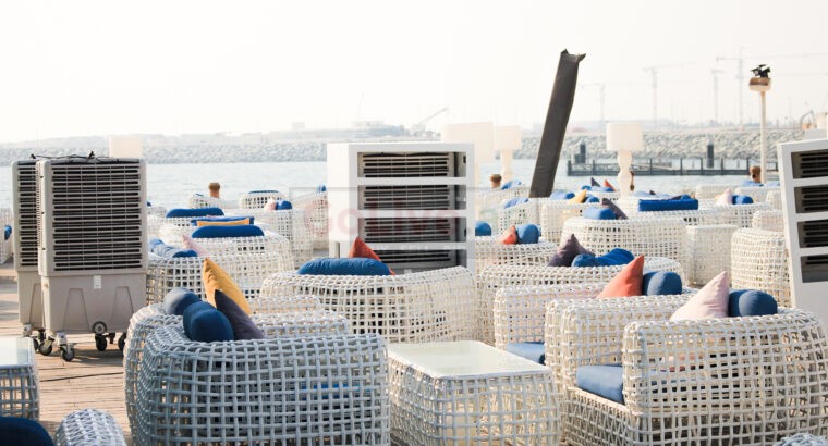 Evaporative air coolers