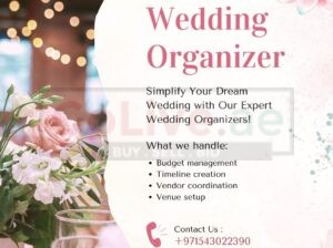 Wedding Organizer Dubai | Abudhabi