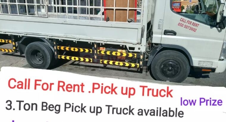 Movers shifting Pick up Truck.low Prize