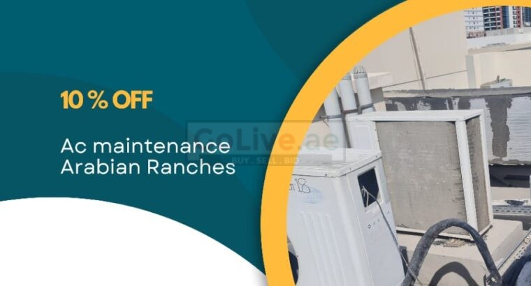 Ac Repair Services in Arabian Ranches