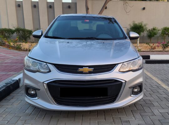 CHEVROLET AVEO 2017 , MID OPTION , GCC SPECIFICATION FOR SALE