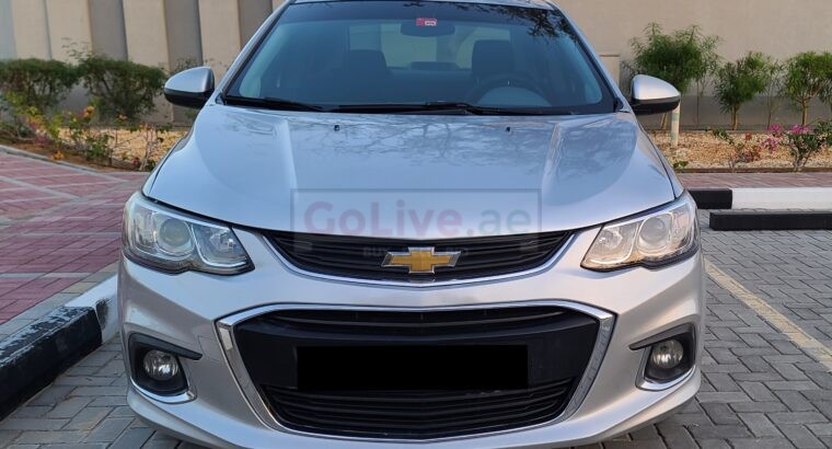 CHEVROLET AVEO 2017 , MID OPTION , GCC SPECIFICATION FOR SALE