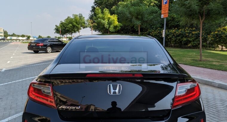 Honda Accord Coupe V4 2016 GCC