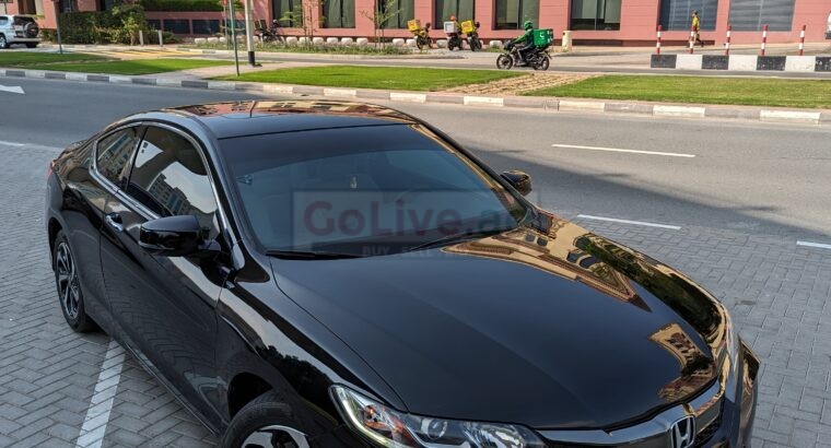 Honda Accord Coupe V4 2016 GCC