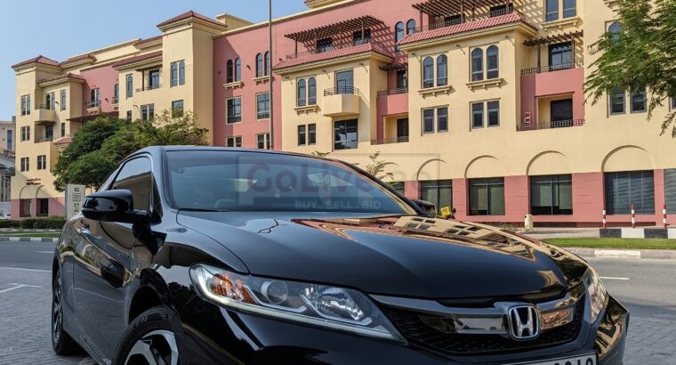 Honda Accord Coupe V4 2016 GCC