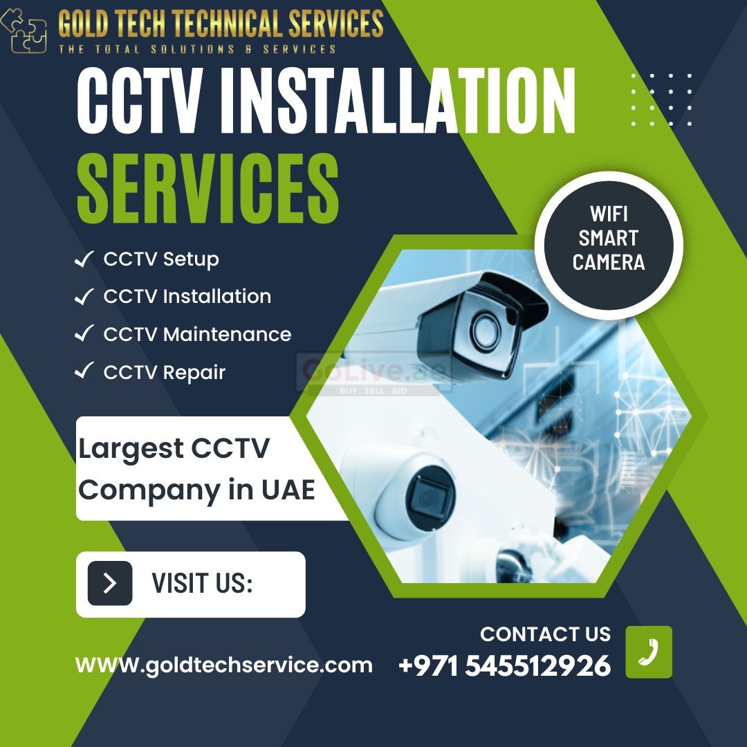 CCTV Camera Installation Service UAE