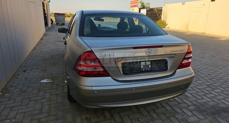 Mercedes C200, 2007 for Scrap