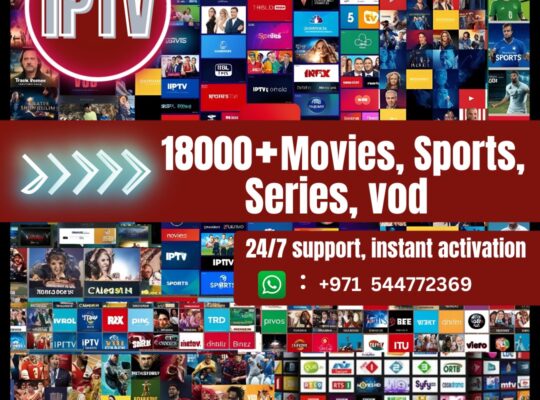 Best Iptv service in Uae 4k iptv subscription available