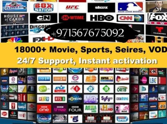 Best Iptv service in Uae 4k iptv subscription available