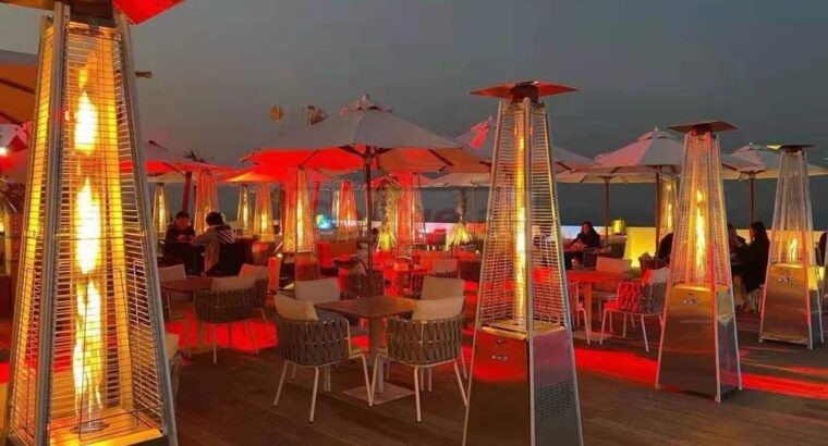 Outdoor Gas and Electric Patio Heaters For Sale & Rental