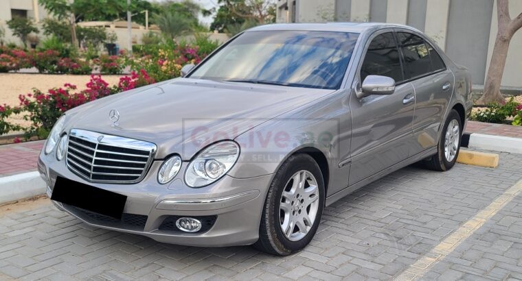 MERCEDES BENZ E280, 2008, FULLY LOADED, GCC SPECS FOR SALE