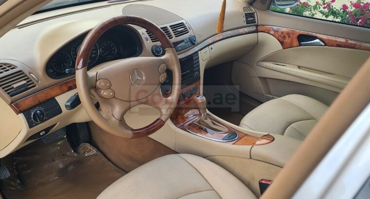 MERCEDES BENZ E280, 2008, FULLY LOADED, GCC SPECS FOR SALE