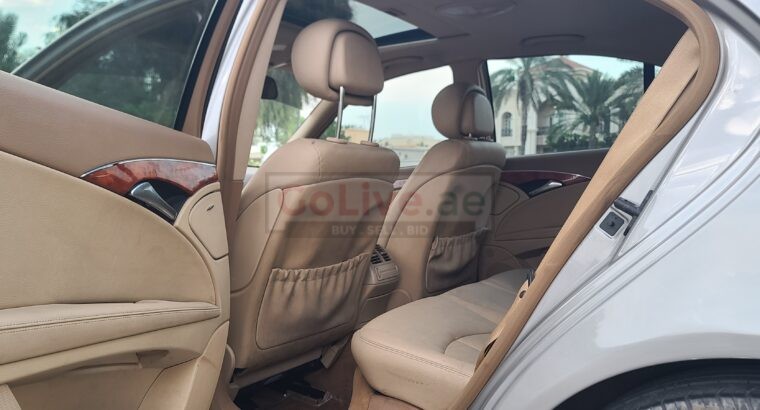MERCEDES BENZ E280, 2008, FULLY LOADED, GCC SPECS FOR SALE