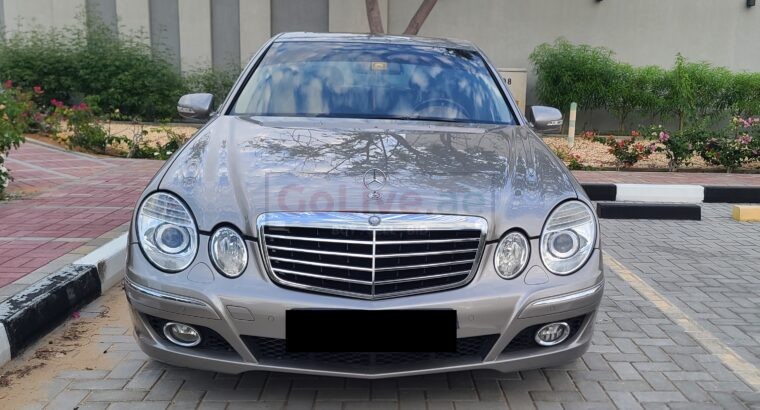 MERCEDES BENZ E280, 2008, FULLY LOADED, GCC SPECS FOR SALE
