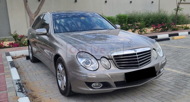 MERCEDES BENZ E280, 2008, FULLY LOADED, GCC SPECS FOR SALE