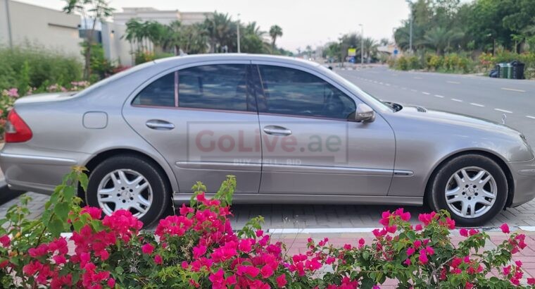 MERCEDES BENZ E280, 2008, FULLY LOADED, GCC SPECS FOR SALE