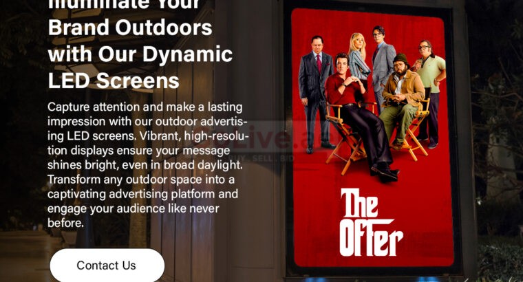 Indoor or Outdoor LED Video Wall Rentals in Dubai UAE