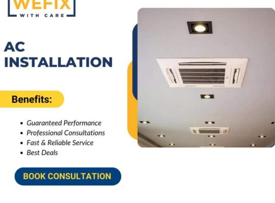 all kinds of ac services and cleaning and installation