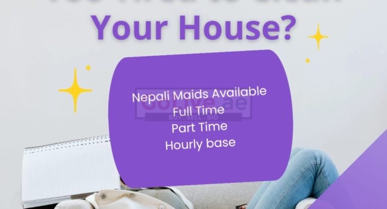 nepali maids available with visa