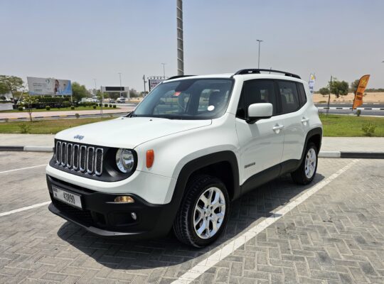 JEEP RENEGADE 2015, 4X4 LONGITUDE , GCC FOR SALE