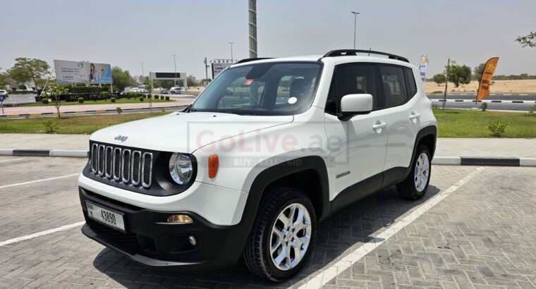 JEEP RENEGADE 2015, 4X4 LONGITUDE , GCC FOR SALE