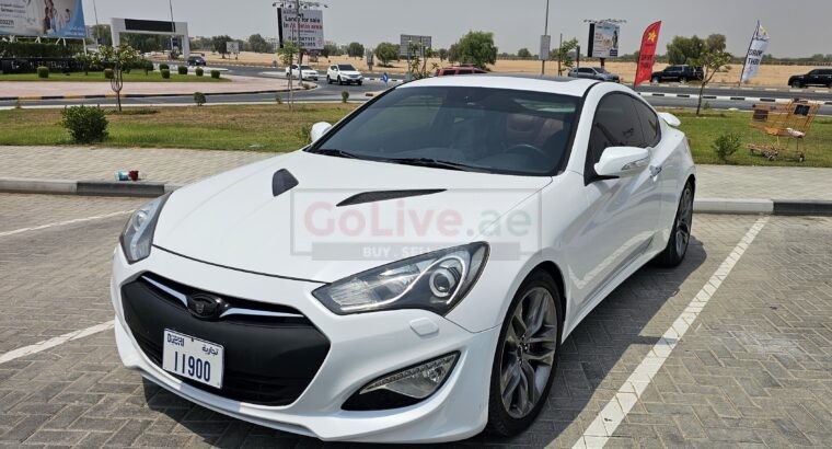 HYUNDAI COUPE GENESIS 3.8L, GCC SPECS, FULL OPTION FOR SALE