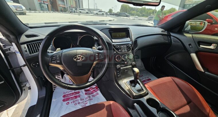 HYUNDAI COUPE GENESIS 3.8L, GCC SPECS, FULL OPTION FOR SALE