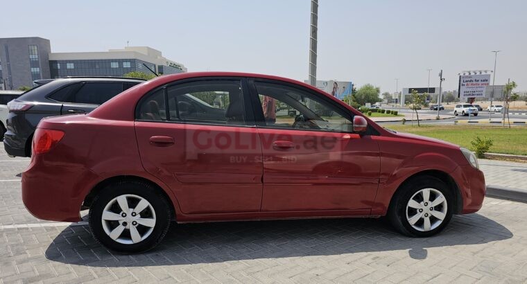 KIA RIO 2012, GCC, 157000 KMS, NEW TYRES, SINGLE ONWER CAR FOR SALE