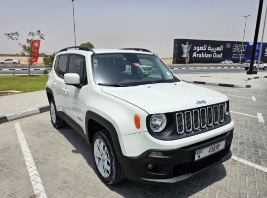 JEEP RENEGADE 2015, 4X4 LONGITUDE , GCC FOR SALE