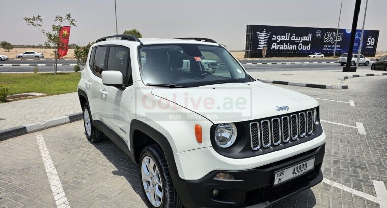 JEEP RENEGADE 2015, 4X4 LONGITUDE , GCC FOR SALE