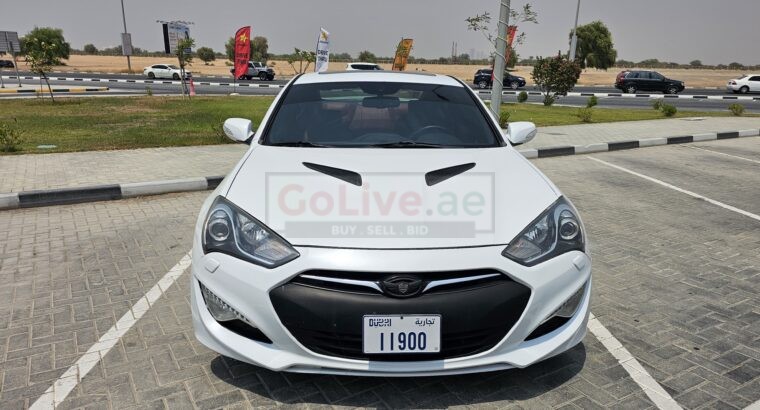 HYUNDAI COUPE GENESIS 3.8L, GCC SPECS, FULL OPTION FOR SALE