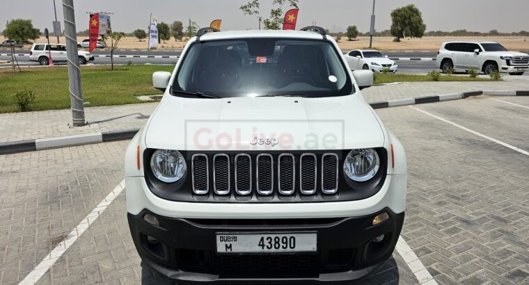 JEEP RENEGADE 2015, 4X4 LONGITUDE , GCC FOR SALE