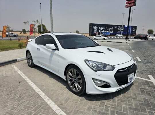 HYUNDAI COUPE GENESIS 3.8L, GCC SPECS, FULL OPTION FOR SALE