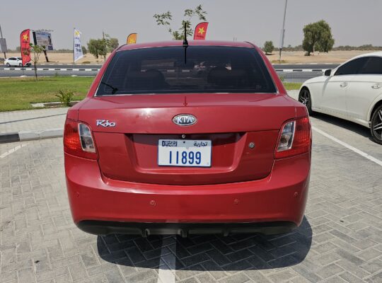 KIA RIO 2012, GCC, 157000 KMS, NEW TYRES, SINGLE ONWER CAR FOR SALE