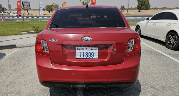 KIA RIO 2012, GCC, 157000 KMS, NEW TYRES, SINGLE ONWER CAR FOR SALE
