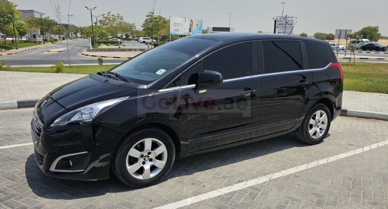 Peugeot 5008, 2016, Gcc Specs, Agency Service, Single owner car for sale