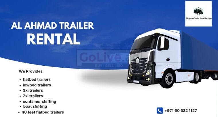 Al Ahmad Trailer Rental Services