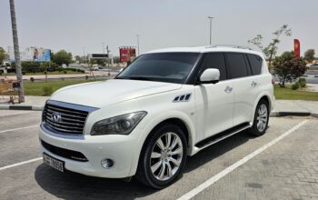 Infiniti Qx80, Gcc Specs, Top of Range, Single Onwer Car for sale