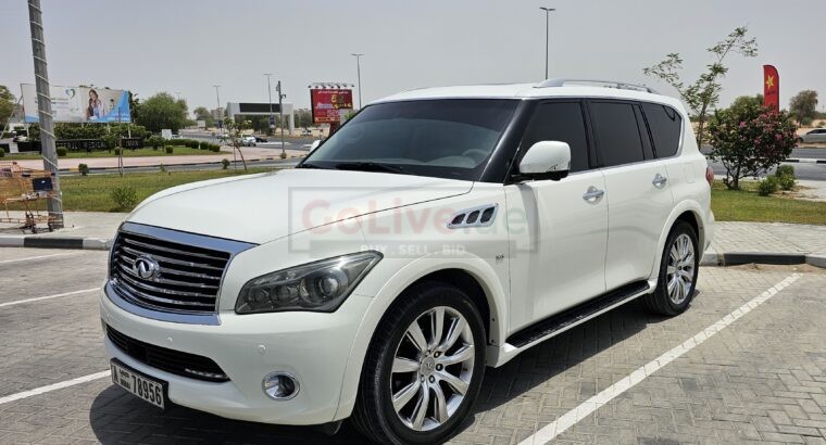 Infiniti Qx80, Gcc Specs, Top of Range, Single Onwer Car for sale