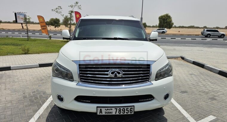 Infiniti Qx80, Gcc Specs, Top of Range, Single Onwer Car for sale