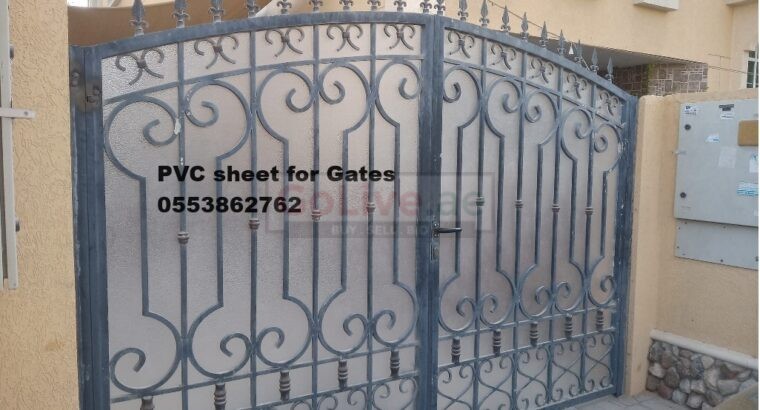 Polycarbonate sheet for Gates and Fence