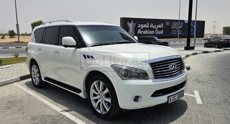 Infiniti Qx80, Gcc Specs, Top of Range, Single Onwer Car for sale