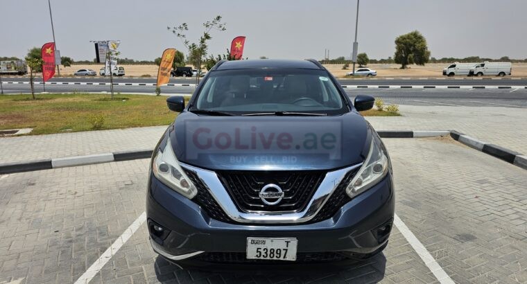 NISSAN MURANO 2017, SV, AWD, US SPECS, MID OPTION FOR SALE