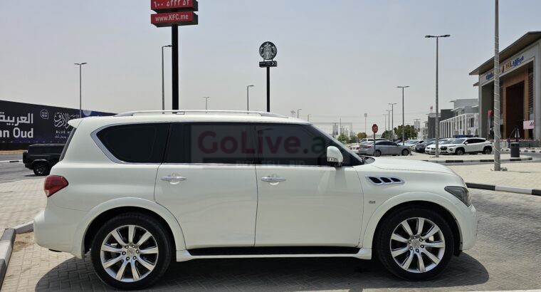 Infiniti Qx80, Gcc Specs, Top of Range, Single Onwer Car for sale