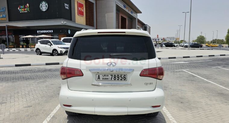 Infiniti Qx80, Gcc Specs, Top of Range, Single Onwer Car for sale