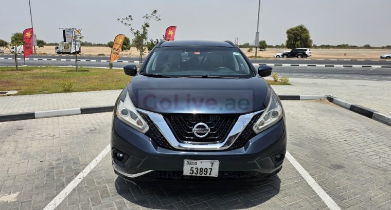 NISSAN MURANO 2017, SV, AWD, US SPECS, MID OPTION FOR SALE