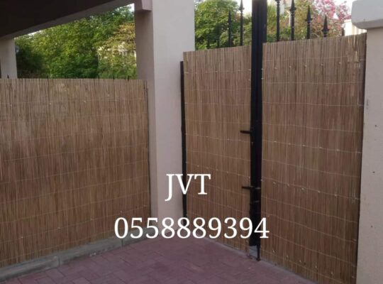 BAMBOO REED FENCE FOR DOORS, FENCES AND PROFESSIONAL INSTALLATION