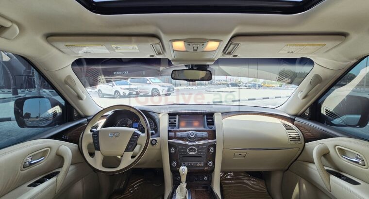 Infiniti Qx80, Gcc Specs, Top of Range, Single Onwer Car for sale